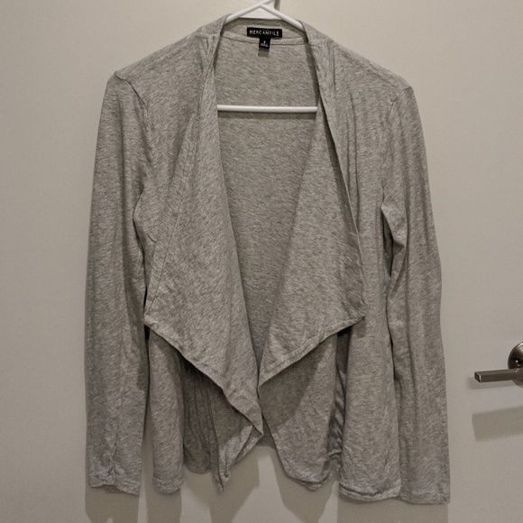 Cozy JCrew Gray Cardigan (worn once!) - Picture 1 of 3